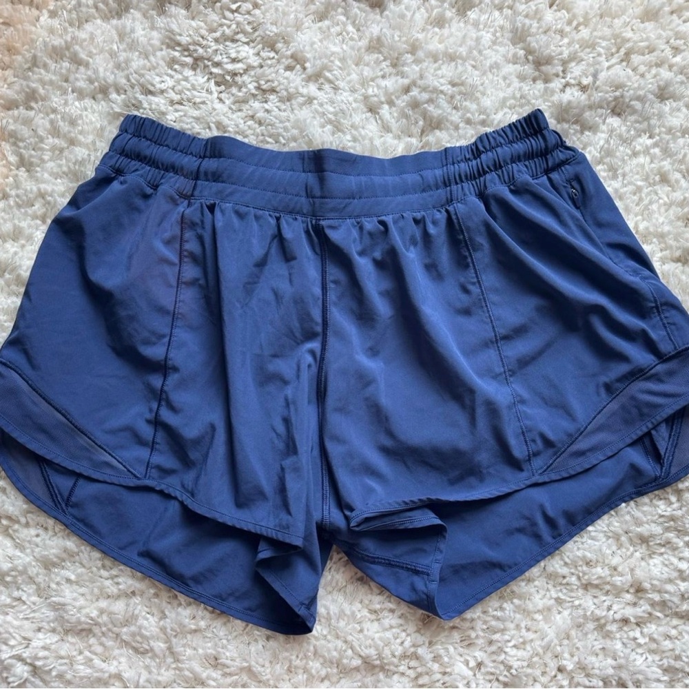 lululemon athletica Blue Athletic Hotty Hot Shorts